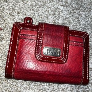 Fossil genuine leather wallet.